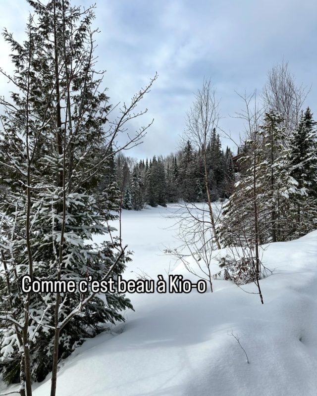 #laurentides #yoga #meditation #retreatcenter #hiver #retraite
